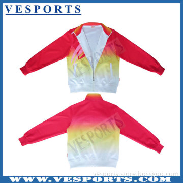 China Custom Microfiber Polyester Tracksuit Jacket